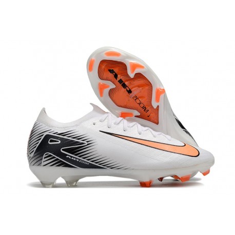 Botas Nike Zoom Mercurial Vapor XVI Elite FG Blanco Naranja