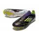 Bota Adidas F50 + Sin Cordones FG Morado Unity Blanco Limón Lúcido