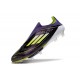 Bota Adidas F50 + Sin Cordones FG Morado Unity Blanco Limón Lúcido