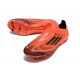 Bota Adidas F50 + Sin Cordones FG Rojo Negro