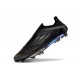 Bota Adidas F50 + Sin Cordones FG Negro Hierro Met Dorado Met