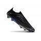 Bota Adidas F50 + Sin Cordones FG Negro Hierro Met Dorado Met