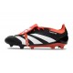Bota de fútbol adidas Predator Elite FT FG Negro Blanco Rojo