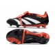 Bota de fútbol adidas Predator Elite FT FG Negro Blanco Rojo