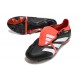 Bota de fútbol adidas Predator Elite FT FG Negro Blanco Rojo