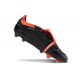 Bota de fútbol adidas Predator Elite FT FG Negro Blanco Rojo