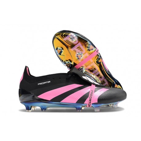 Bota de fútbol adidas Predator Elite FT FG Negro Rosa