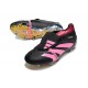 Bota de fútbol adidas Predator Elite FT FG Negro Rosa