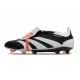 Bota de fútbol adidas Predator Elite FT FG Negro Blanco Naranja