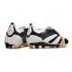 Bota de fútbol adidas Predator Elite FT FG Negro Blanco Naranja