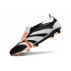 Bota de fútbol adidas Predator Elite FT FG Negro Blanco Naranja