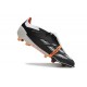 Bota de fútbol adidas Predator Elite FT FG Negro Blanco Naranja