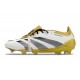 Bota de fútbol adidas Predator Elite FT FG Blanco Oro Plata