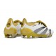 Bota de fútbol adidas Predator Elite FT FG Blanco Oro Plata