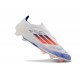 Zapatos Adidas F50 Elite Laceless FG Ftwr Blanco Azul Lúcido Rojo