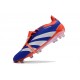 Bota de fútbol adidas Predator Elite FT FG Azul Lúcido Ftwr Blanco Rojo Solar