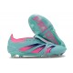 Bota de fútbol adidas Predator Elite FT FG Casi Azul Rosa Lúcido