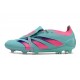 Bota de fútbol adidas Predator Elite FT FG Casi Azul Rosa Lúcido