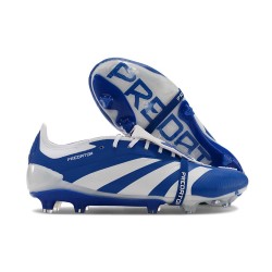 Bota de fútbol adidas Predator Elite FT FG Azul Blanco
