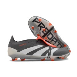 Bota de fútbol adidas Predator Elite FT FG Negro Rojo Blanco