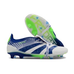 Bota de fútbol adidas Predator Elite FT FG Blanco Azul Verde