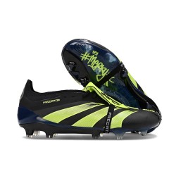 adidas Predator 24 Elite Fold Over Tongue FG Negro Verde