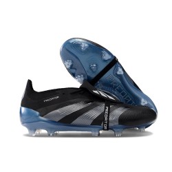 adidas Predator 24 Elite Fold Over Tongue FG Negro Azul
