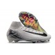 Nike Botines de fútbol Mercurial Superfly X Elite FG Gris Negro