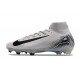 Nike Botines de fútbol Mercurial Superfly X Elite FG Gris Negro