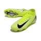 Nike Botines de fútbol Mercurial Superfly X Elite FG Volt Negro Plata