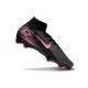 Nike Botines de fútbol Mercurial Superfly X Elite FG Negro Rosa