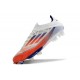 Zapatilla Adidas F50 + Elite FG Blanco Rojo Solar Azul Lúcido