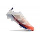 Zapatilla Adidas F50 + Elite FG Blanco Rojo Solar Azul Lúcido
