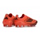 Zapatilla Adidas F50 + Elite FG Turbo Aurora Negro Platino Met