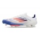 Zapatilla Adidas F50 + Elite FG Ftwr Blanco Azul Lúcido Rojo