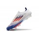 Zapatilla Adidas F50 + Elite FG Ftwr Blanco Azul Lúcido Rojo