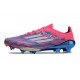 Zapatilla Adidas F50 + Elite FG Solar Azul Ftwr Blanco Solar Rosa