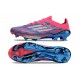 Zapatilla Adidas F50 + Elite FG Solar Azul Ftwr Blanco Solar Rosa
