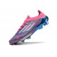 Zapatilla Adidas F50 + Elite FG Solar Azul Ftwr Blanco Solar Rosa