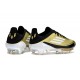 Zapatilla Adidas F50 + Elite FG Dorado Met Negro Blanco