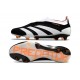 adidas Predator Elite Sin Cordones FG Negro Blanco Naranja