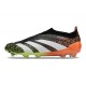 adidas Predator Elite Sin Cordones FG Negro Blanco Naranja Verde
