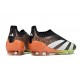 adidas Predator Elite Sin Cordones FG Negro Blanco Naranja Verde