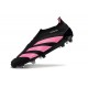 adidas Predator Elite Sin Cordones FG Negro Rosa