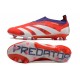 adidas Predator Elite Sin Cordones FG Rojo Blanco
