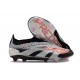 adidas Predator Elite Sin Cordones FG Plata Negro Rosa