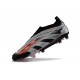 adidas Predator Elite Sin Cordones FG Plata Negro Rosa