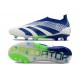 adidas Predator Elite Sin Cordones FG Azul Blanco Verde