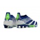 adidas Predator Elite Sin Cordones FG Azul Blanco Verde