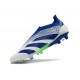 adidas Predator Elite Sin Cordones FG Azul Blanco Verde